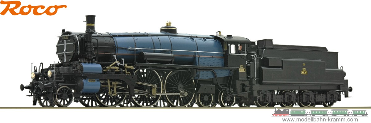Roco 7100012, EAN 9005033068851: H0 DC analog Dampflokomotive 310.20 BBÖ
