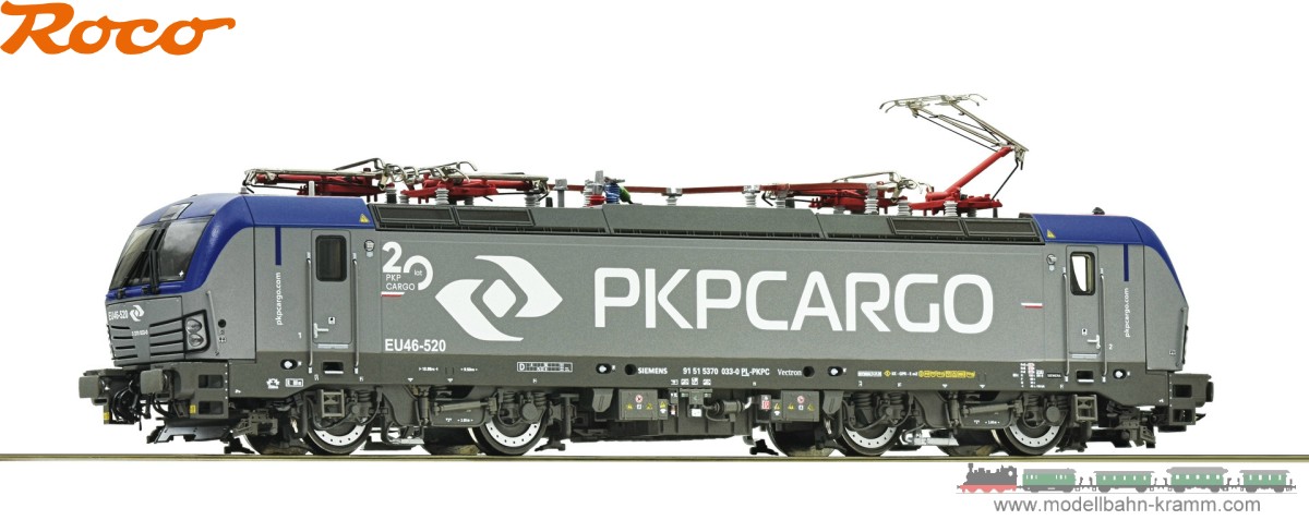 Roco 71799, EAN 9005033717995: H0 DC analog E-Lok EU46-520 PKP Cargo
