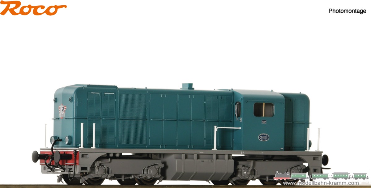 Roco 7300007, EAN 9005033061425: H0 DC analog Diesellokomotive 2415, NS III