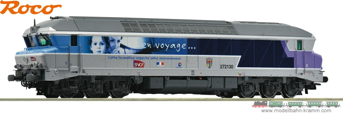 H0 DC Sound Diesellok CC 72130, SNCF V-VI