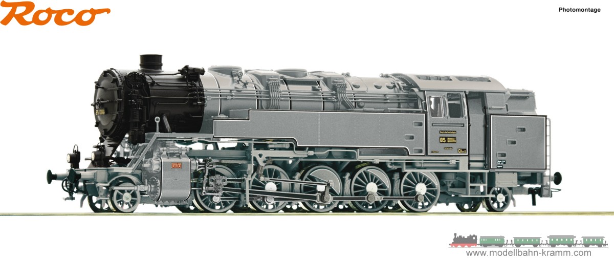Roco 73111, EAN 9005033731113: H0 DC Sound Dampflokomotive BR 85, DRG II