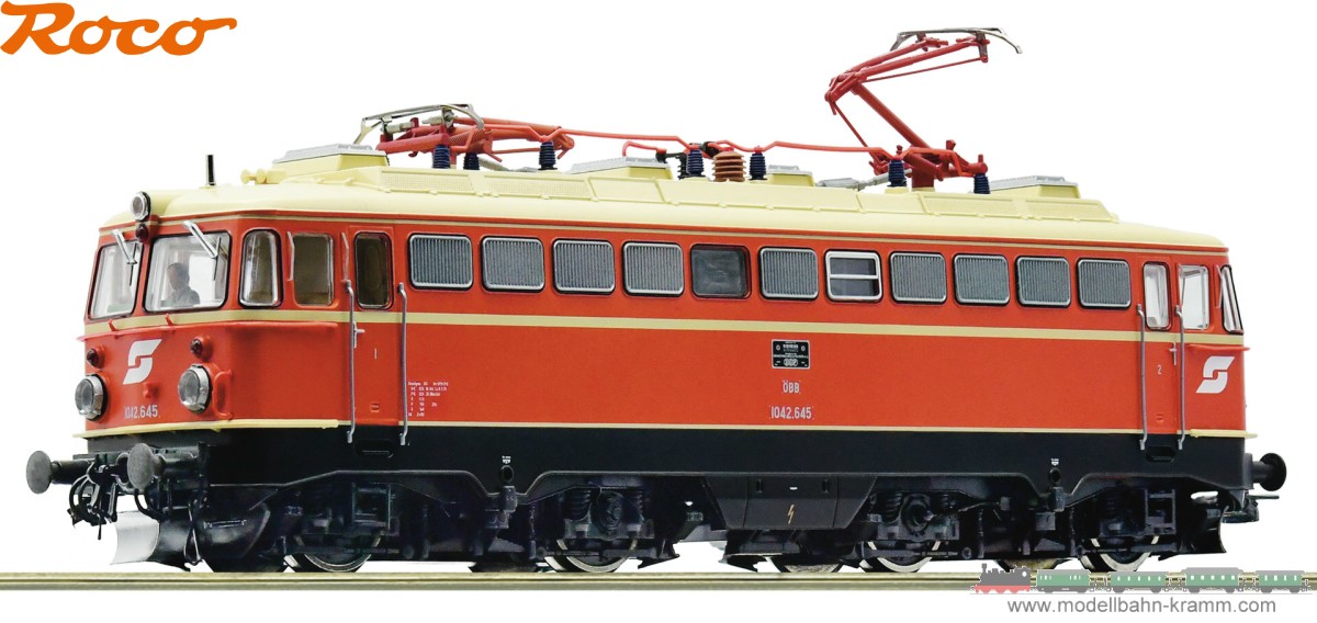 H0 DC analog E-Lok 1042.645, ÖBB IV