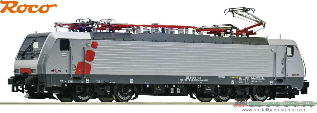 H0 DC Sound E-Lok 189 112-6, Akiem VI