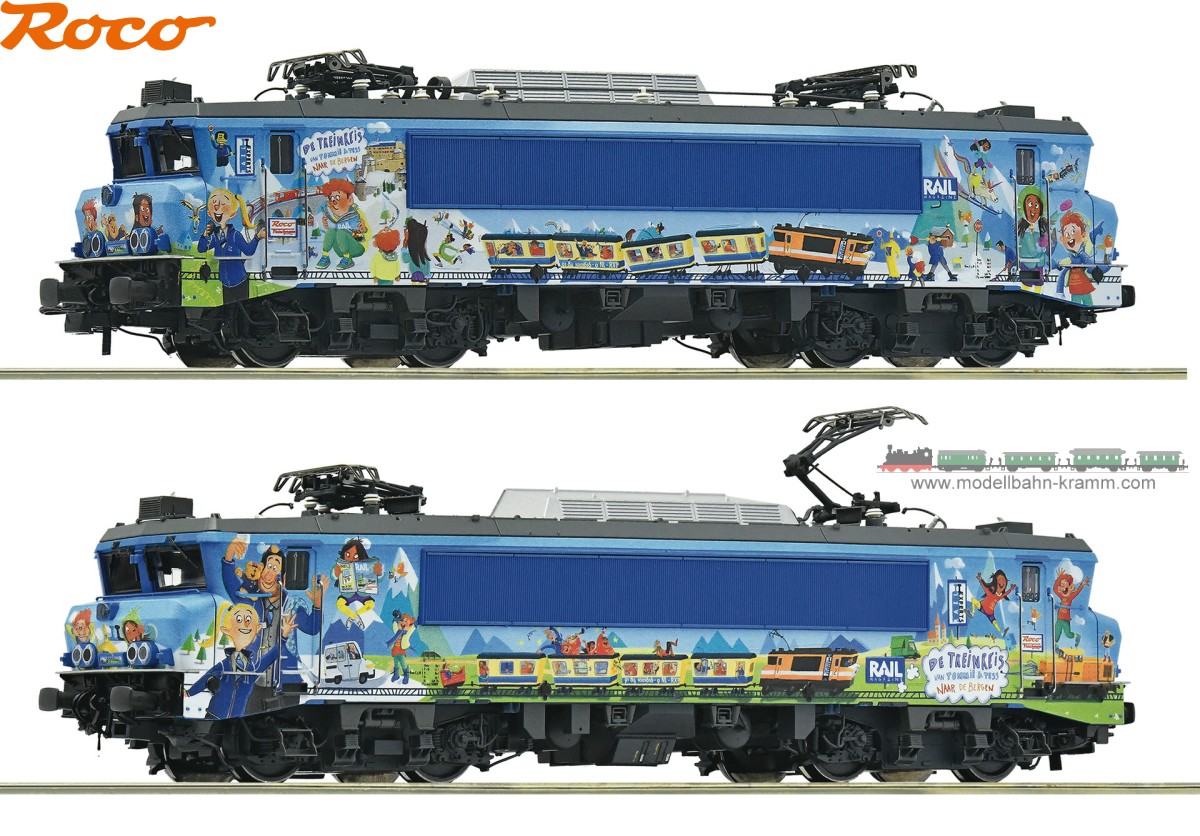 Roco 7510089, EAN 9005033068561: H0 DC Sound Sondermodell Tommie und Tess E-Lok 9902 der NS VI