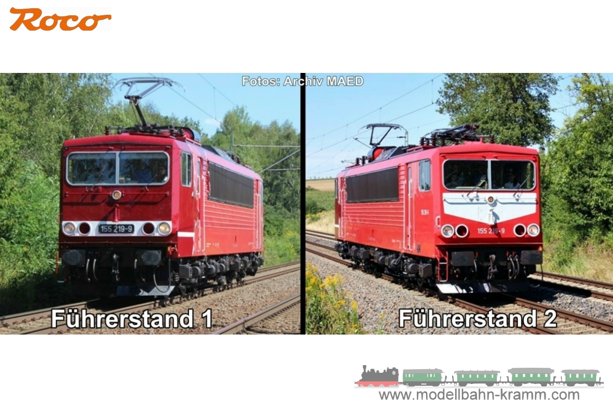 Roco 7520092, EAN 9005033069117: H0 AC Sound E-Lok 155 219-9, MAED, Ep.VI,
