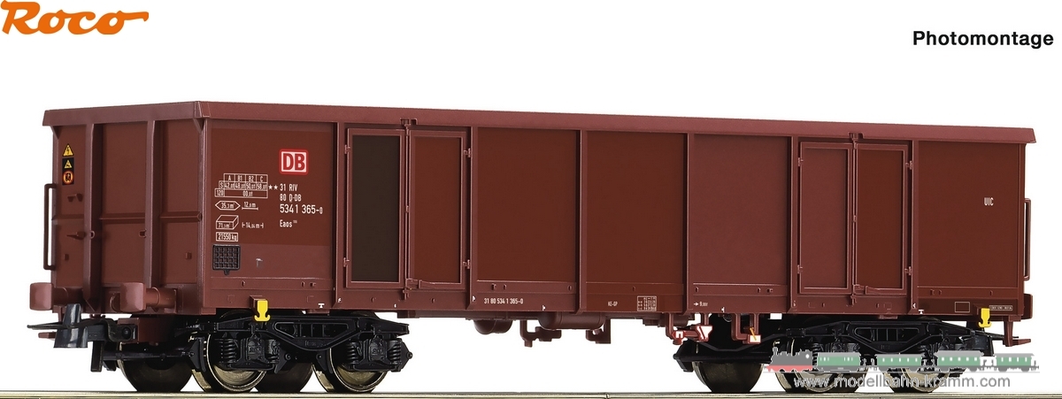 Roco 75861, EAN 9005033758615: H0 DC Offener Güterwagen, DB AG