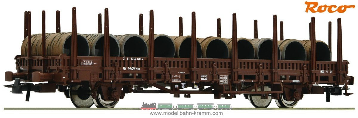 Roco 76997, EAN 9005033769970: H0 Rungenwagen (Rail Cargo Wagon) der ÖBB