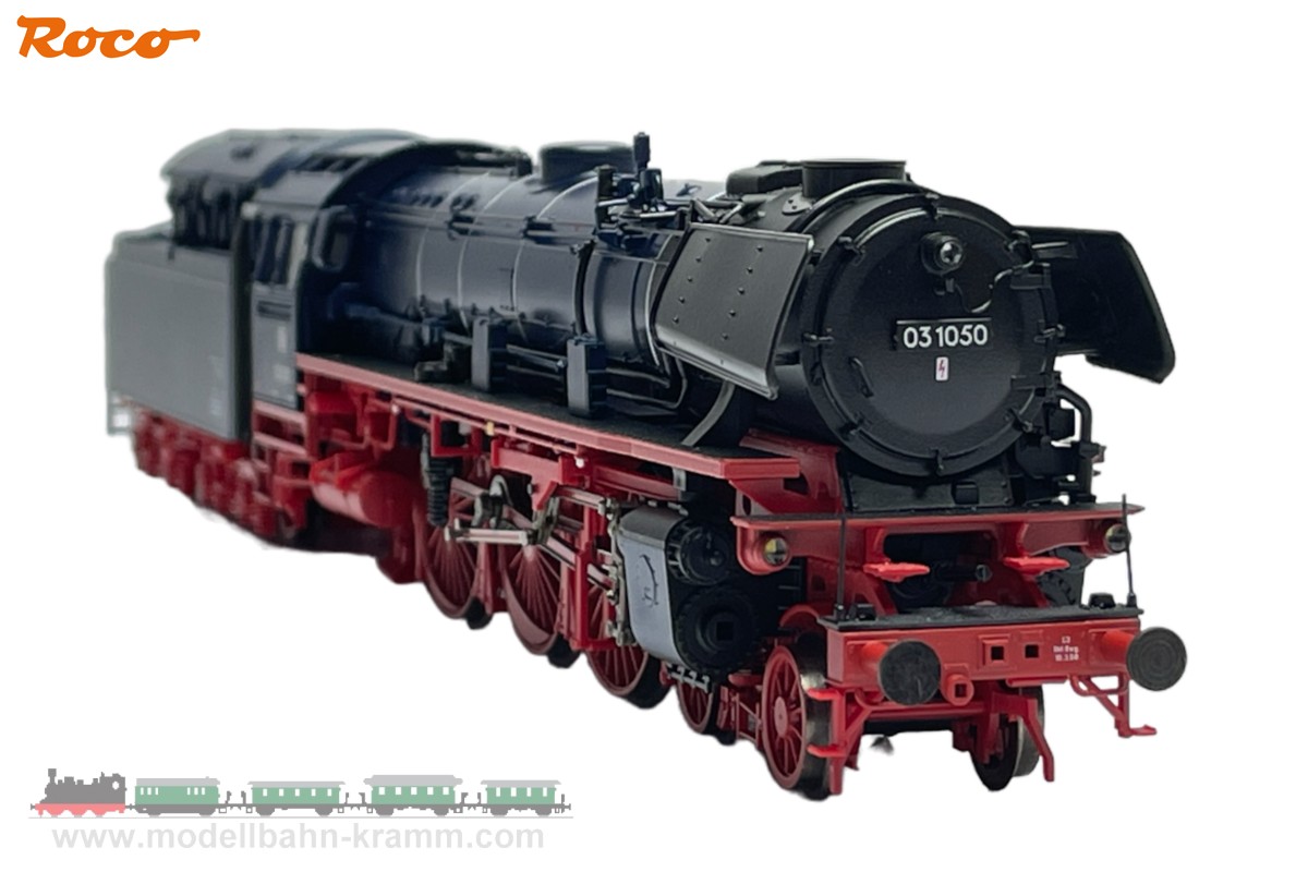 Roco 78031, EAN 9005033780319: H0 AC Sound Dampflokomotive BR 03.10, DB
