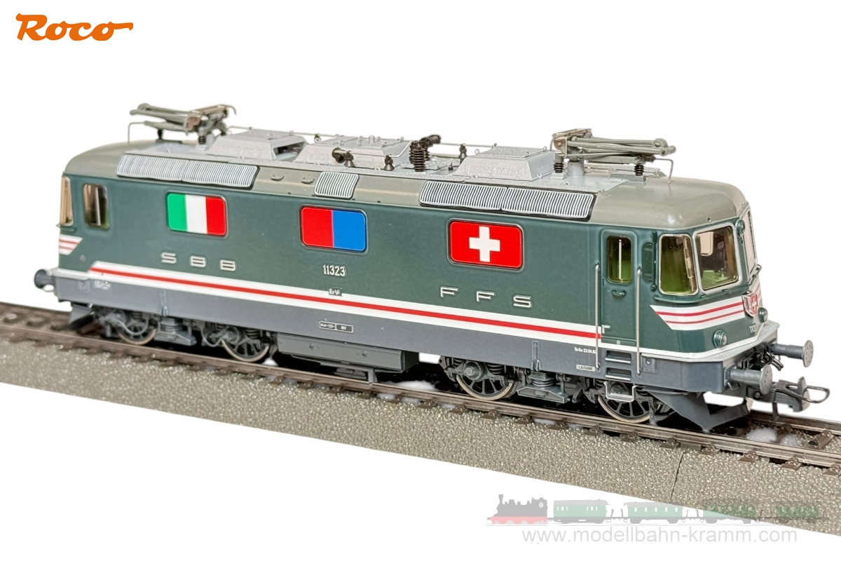 Roco 79415, EAN 9005033794156: H0 AC Sound E-Lok Doppeltraktion Re 10/10 SBB