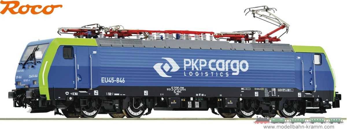 Roco 79957, EAN 9005033799571: H0 AC Sound E-Lok EU45, PKP Cargo