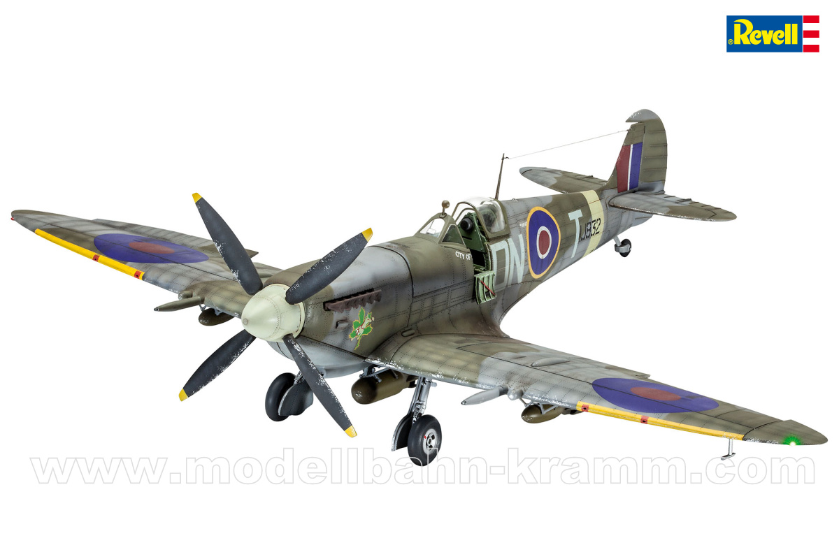 Revell 00457, EAN 4009803004570: 1:32 Spitfire Mk.IXc Technik