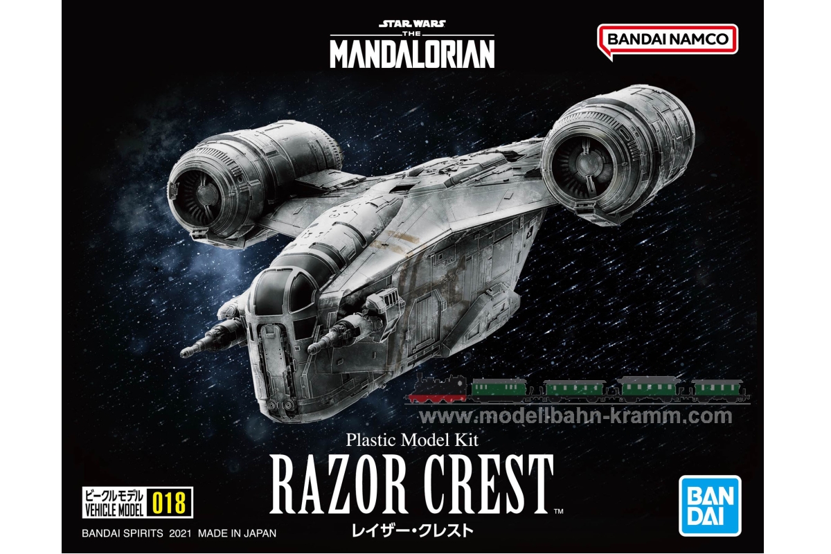 Revell 01213, EAN 4009803012131: 1:144 BANDAI Razor Crest Mandalorian