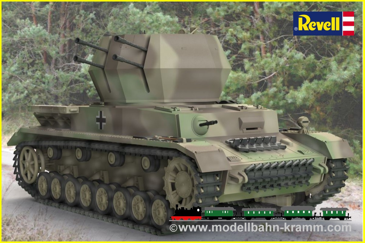 Revell 03267, EAN 4009803032672: 1:72 Flakpanzer IV Wirbelwind