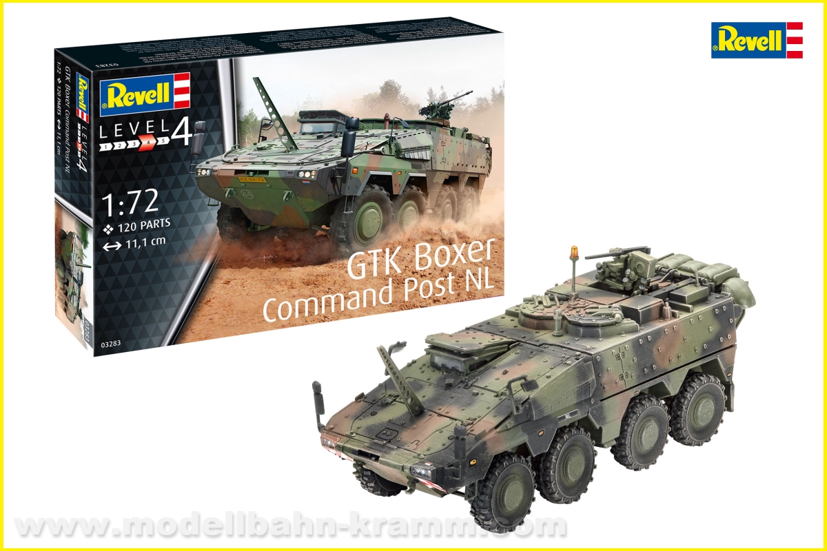 Revell 03283, EAN 4009803032832: 1:72 Bausatz, GTK Boxer Command Post