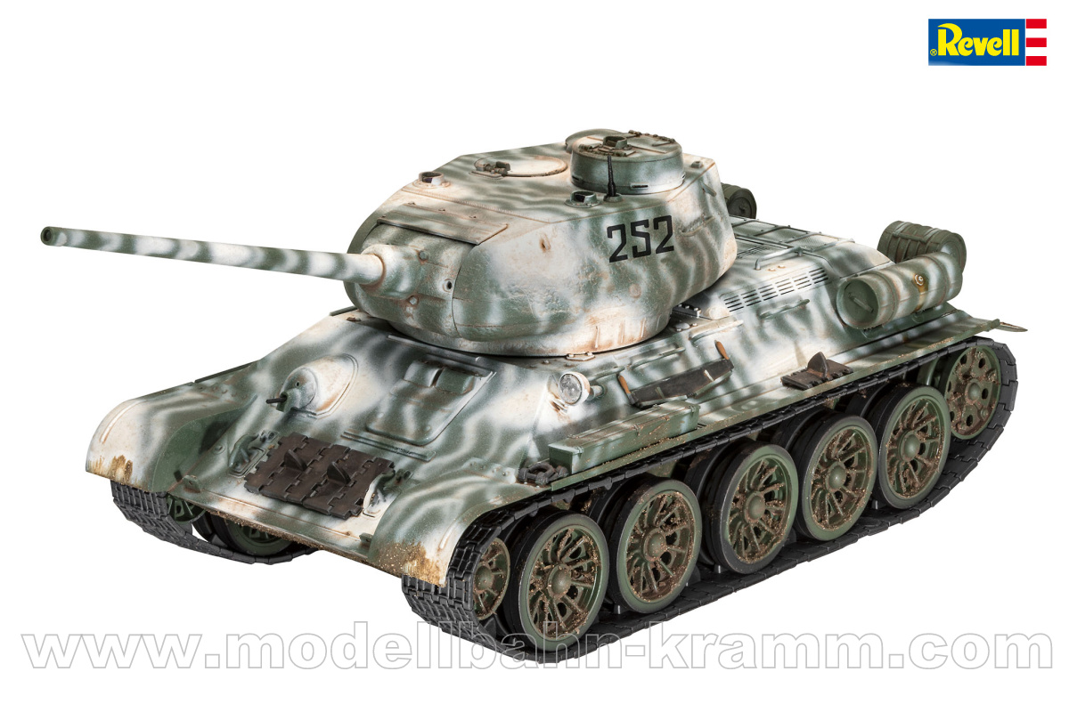 Revell 03319, EAN 4009803033198: 1:35 Soviet tank T-34/85