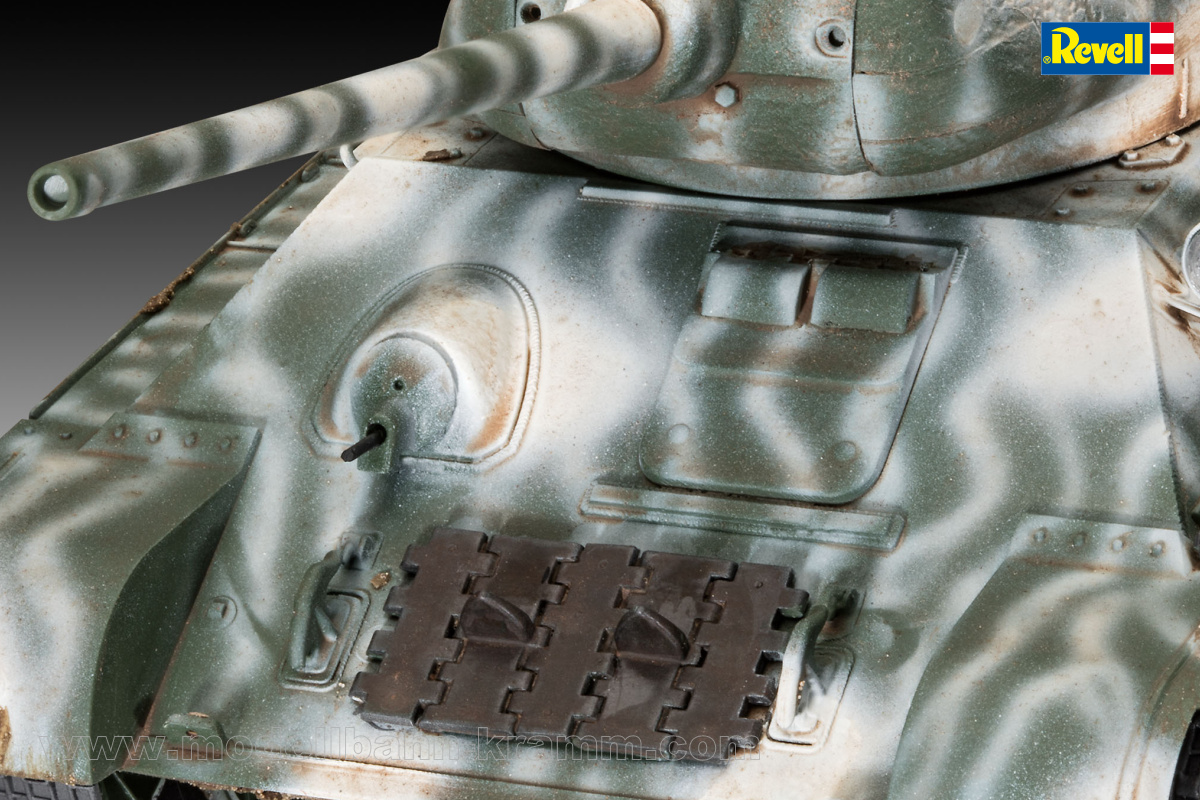 Revell 03319, EAN 4009803033198: 1:35 Sowjetischer Panzer T-34/85