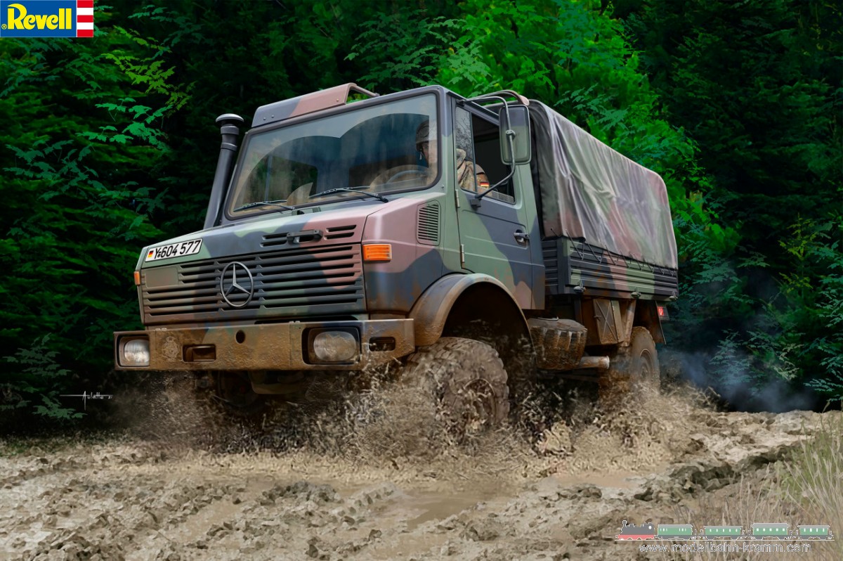 Revell 03337 - 1/35 Unimog 2t Milgl - New Dimensions Revell