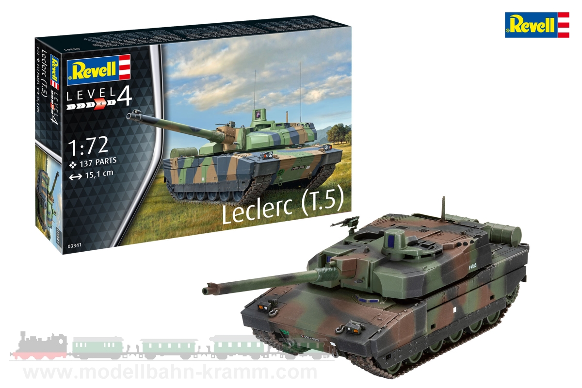 Revell 03341, EAN 4009803033419: 1:72 Leclerc T5