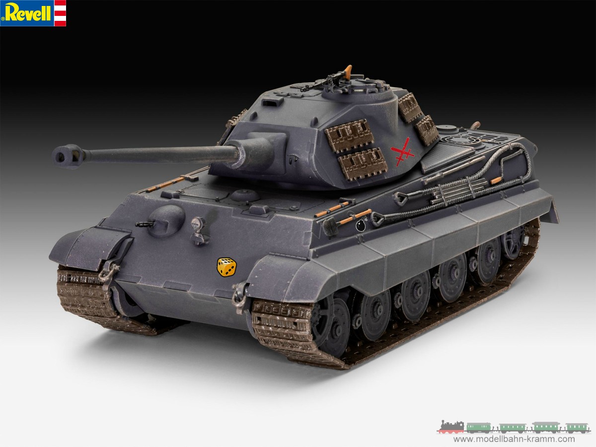 Revell 03503, EAN 4009803035031: 1:72 Tiger II Ausf. B Königstiger World of Tanks