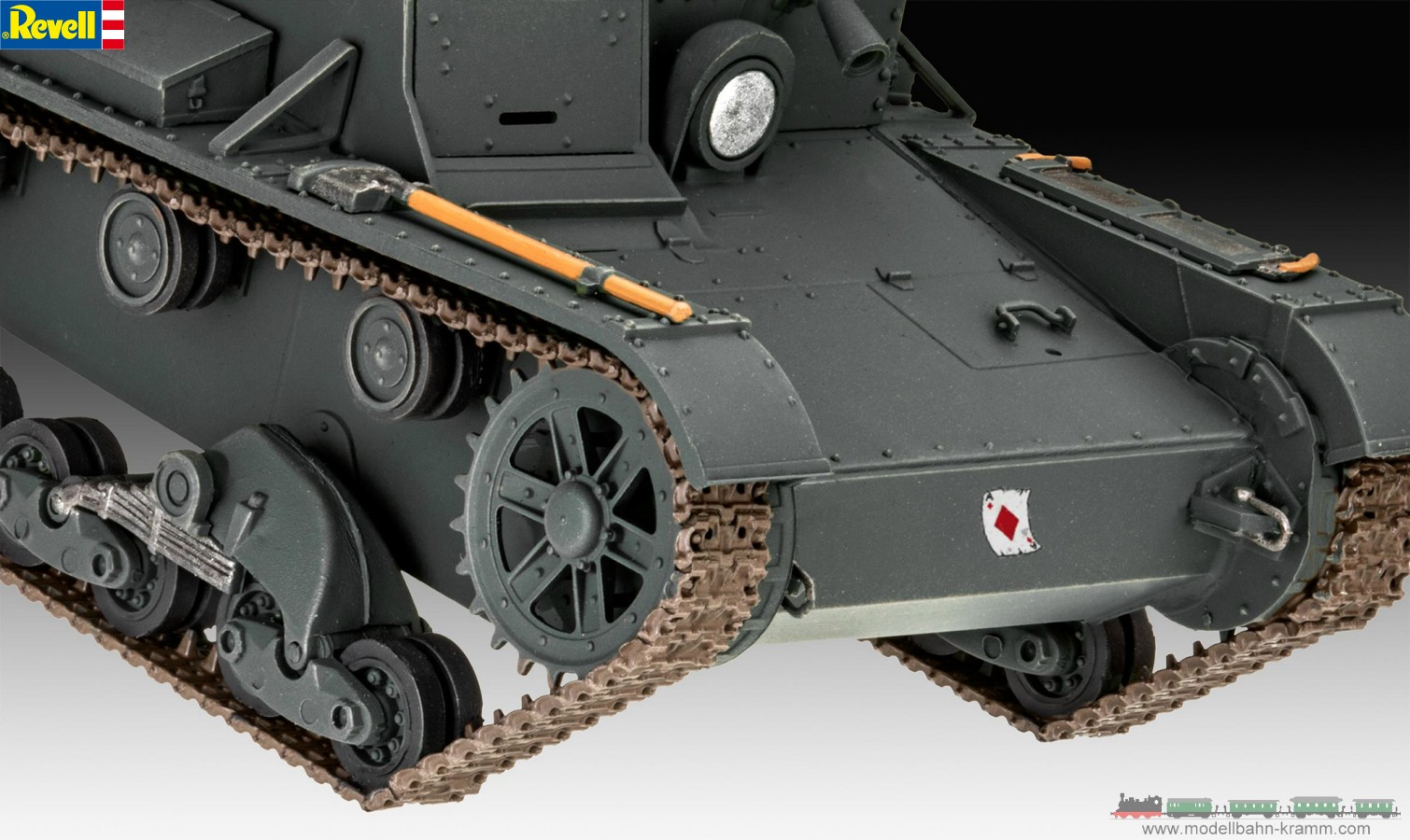 Revell 03505, EAN 4009803035055: 1:35 Panzer T-26 World of Tanks