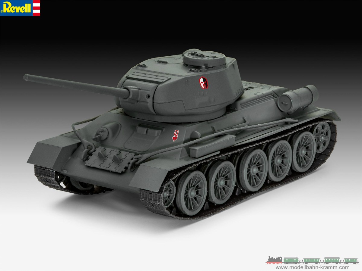 Revell 03510, EAN 4009803035109: 1:72 Panzer T-34 World of Tanks