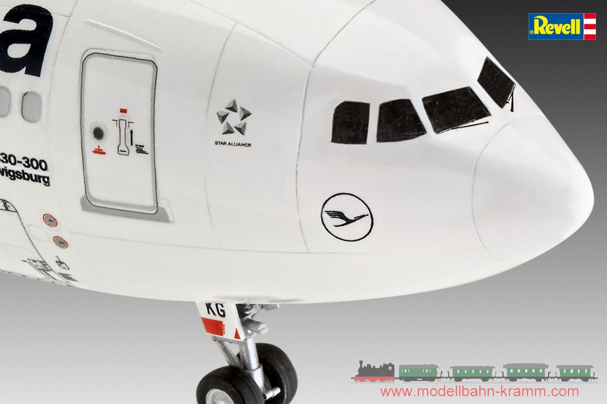 Revell 03816, EAN 4009803038162: 1:144 Airbus A330-300 - Lufthansa New Livery