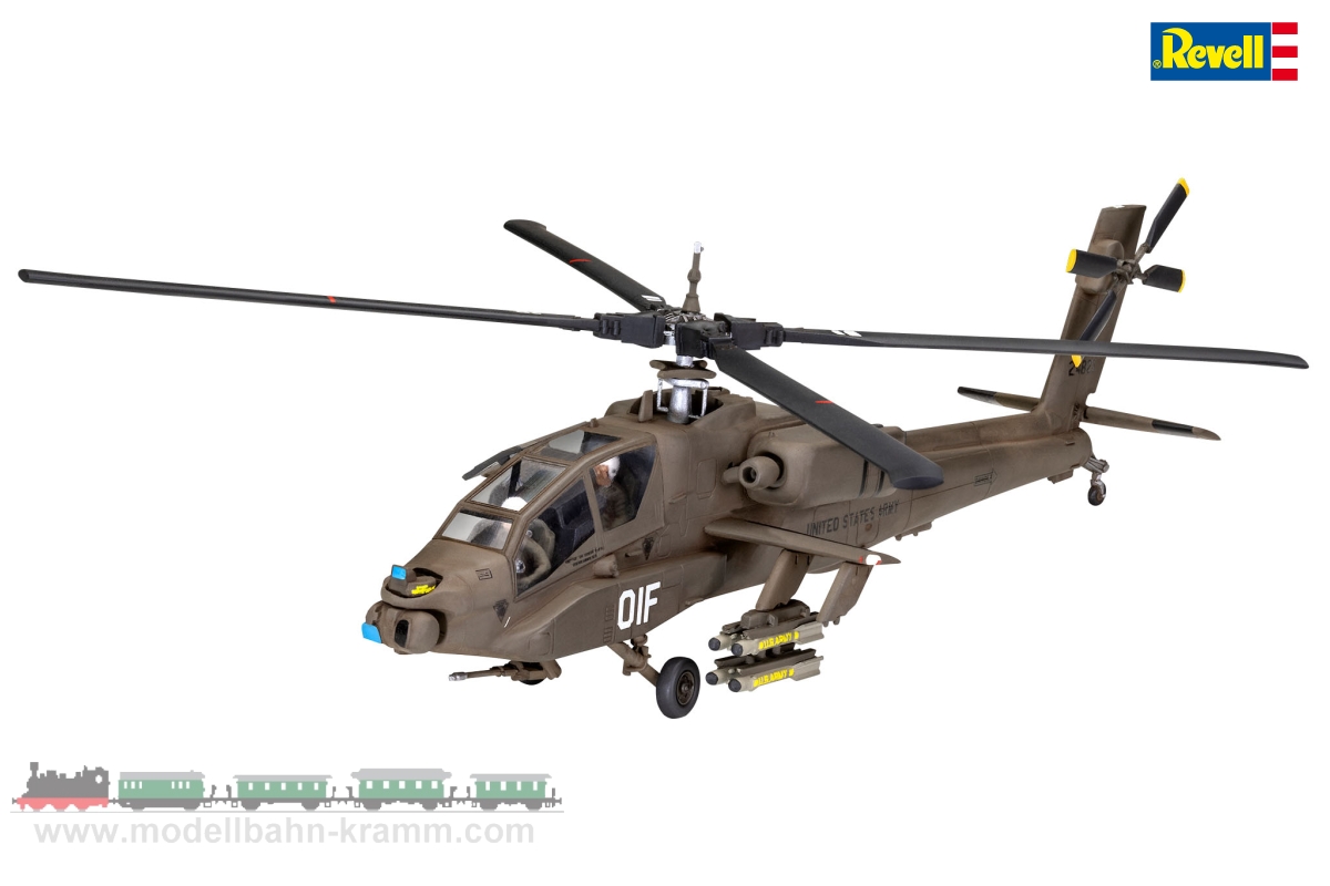 Revell 03824, EAN 4009803038247: 1:144 AH-64A Apache