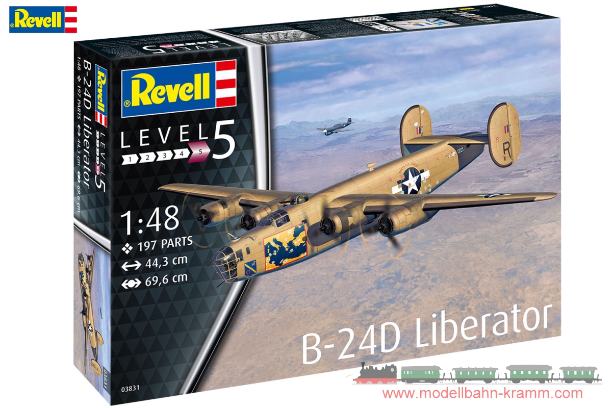 Revell 03831, EAN 4009803038315: 1:48 B-24D Liberator
