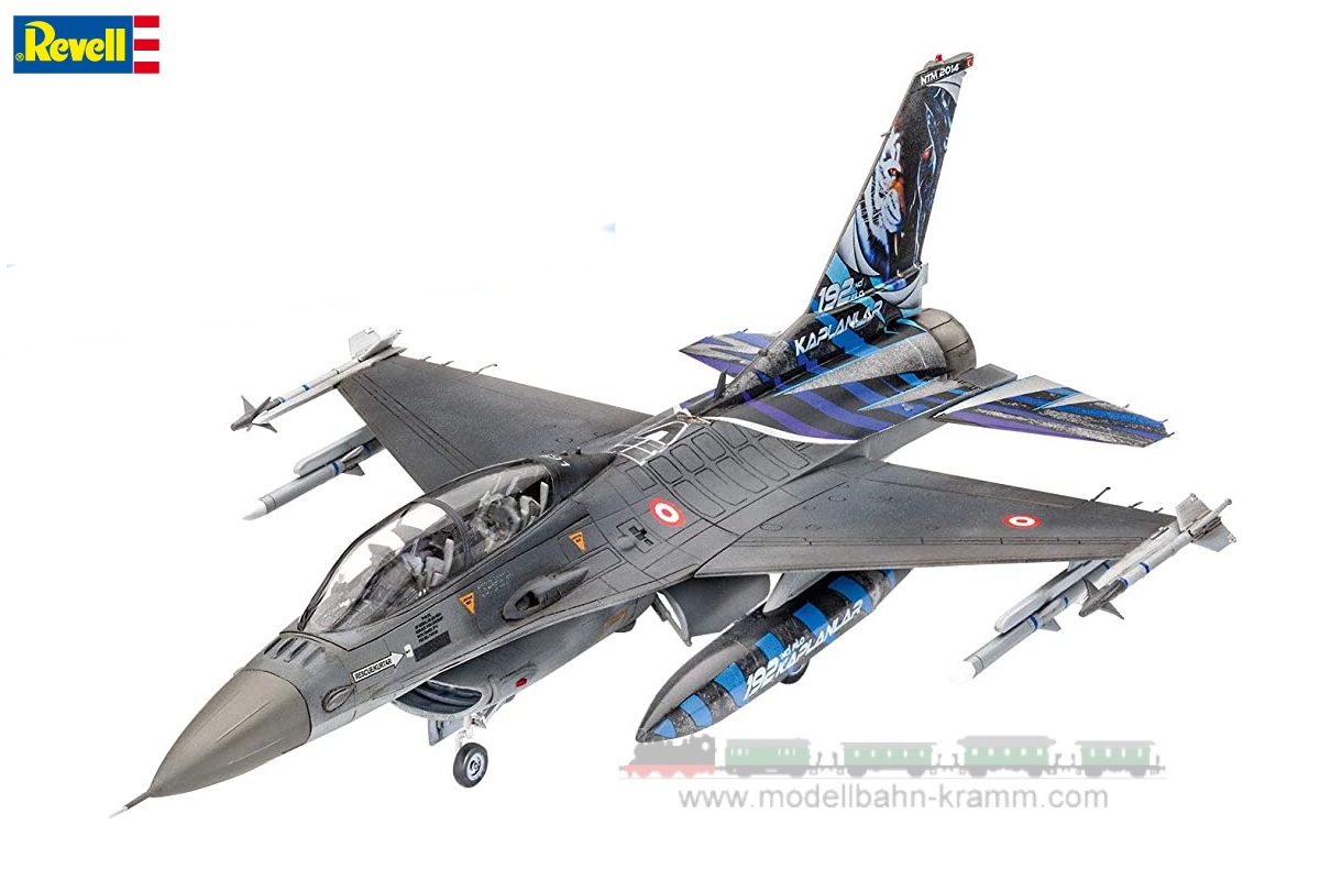 Revell 03844, EAN 4009803038445: 1:72 Bausatz Lockheed Martin F-16D Tigermeet 2014