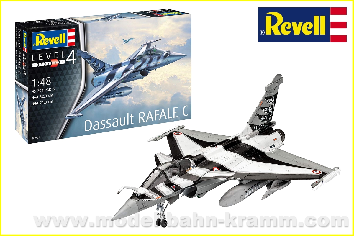 Revell 03901, EAN 4009803039084: 1:48 Dassault Rafale C