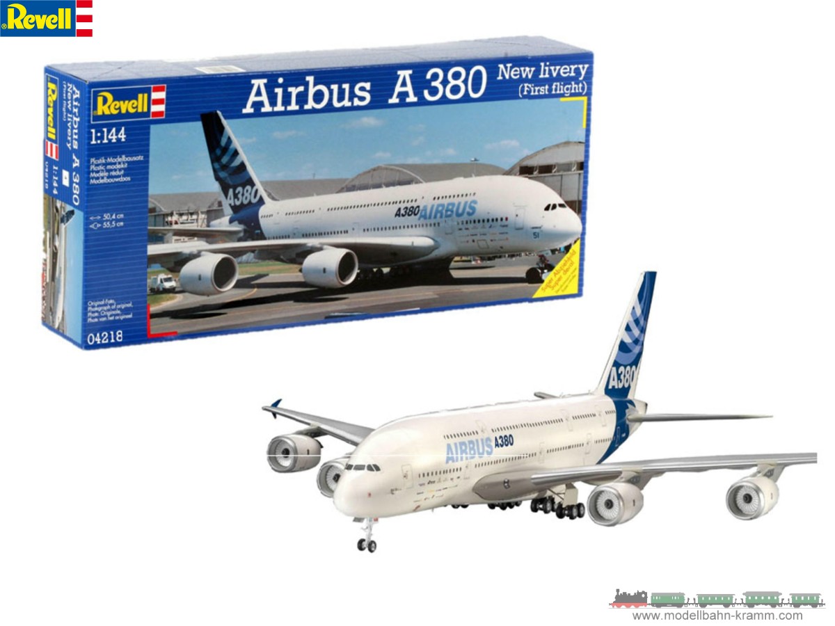 Revell 04218, EAN 4009803042183: Airbus A380 First Flight