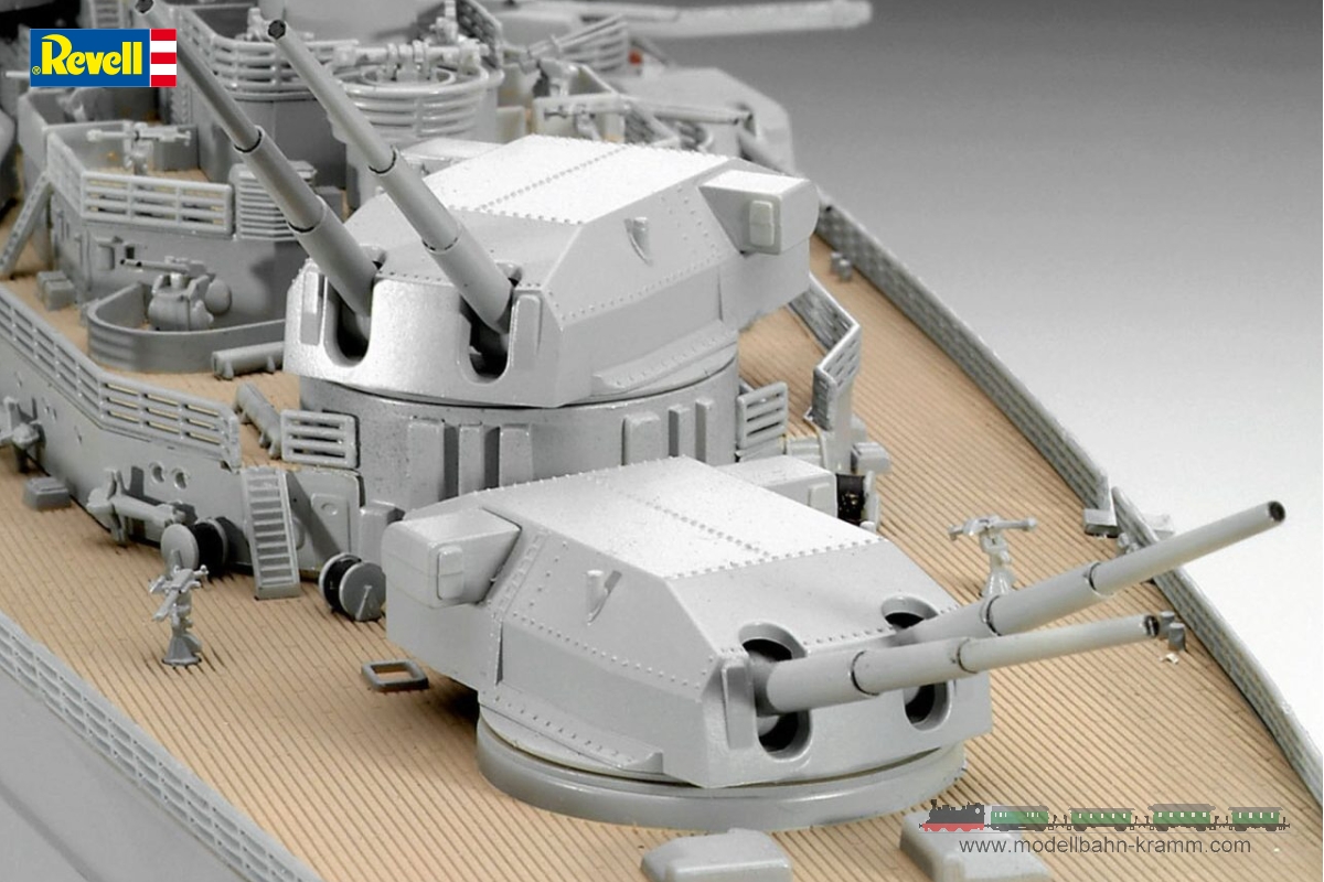 Revell 05040, EAN 4009803050409: 1:350 Schlachtschiff Bismarck