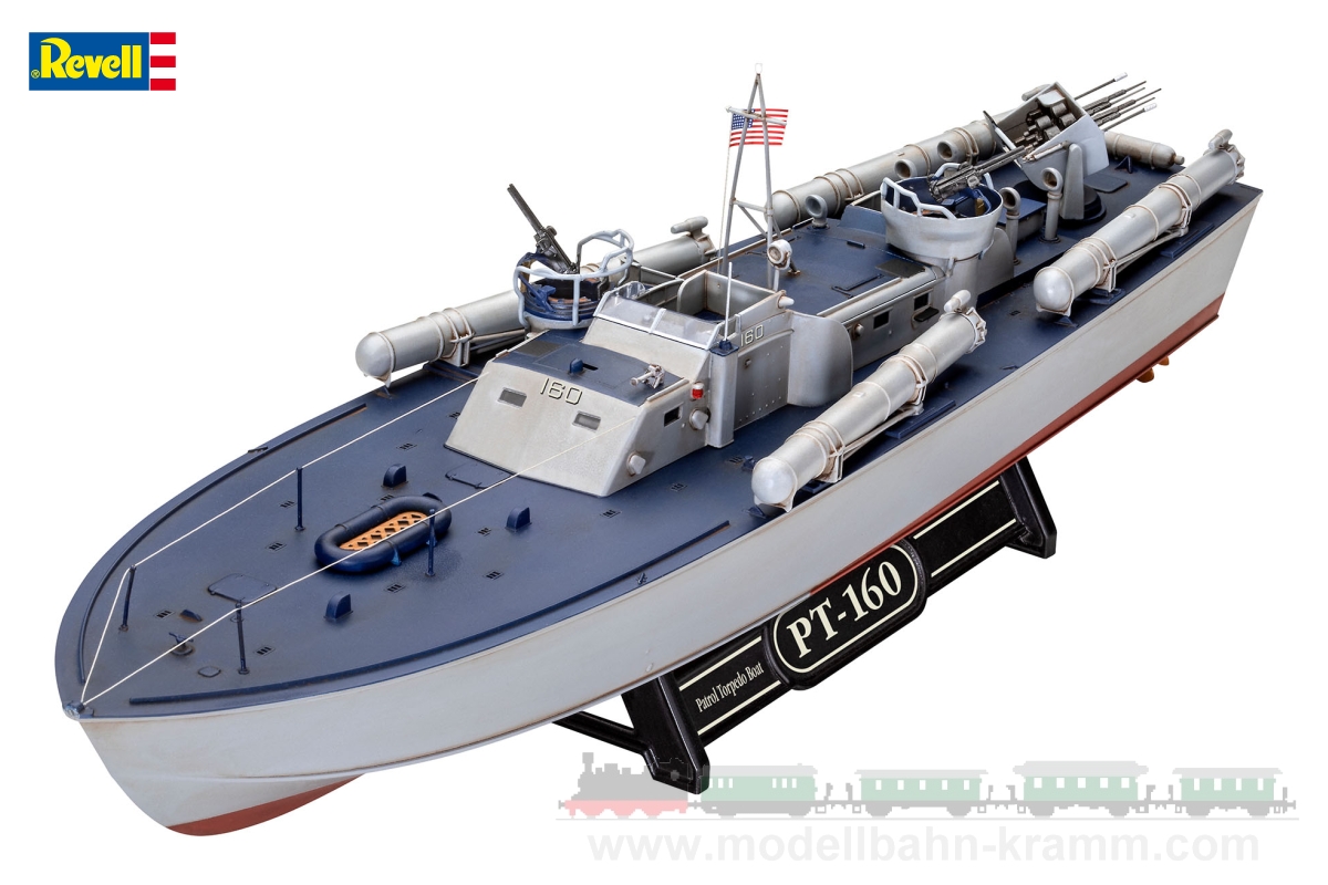 Revell 05175, EAN 4009803051758: 1:72 Patrol Torpedo Boat PT-559 / PT-160