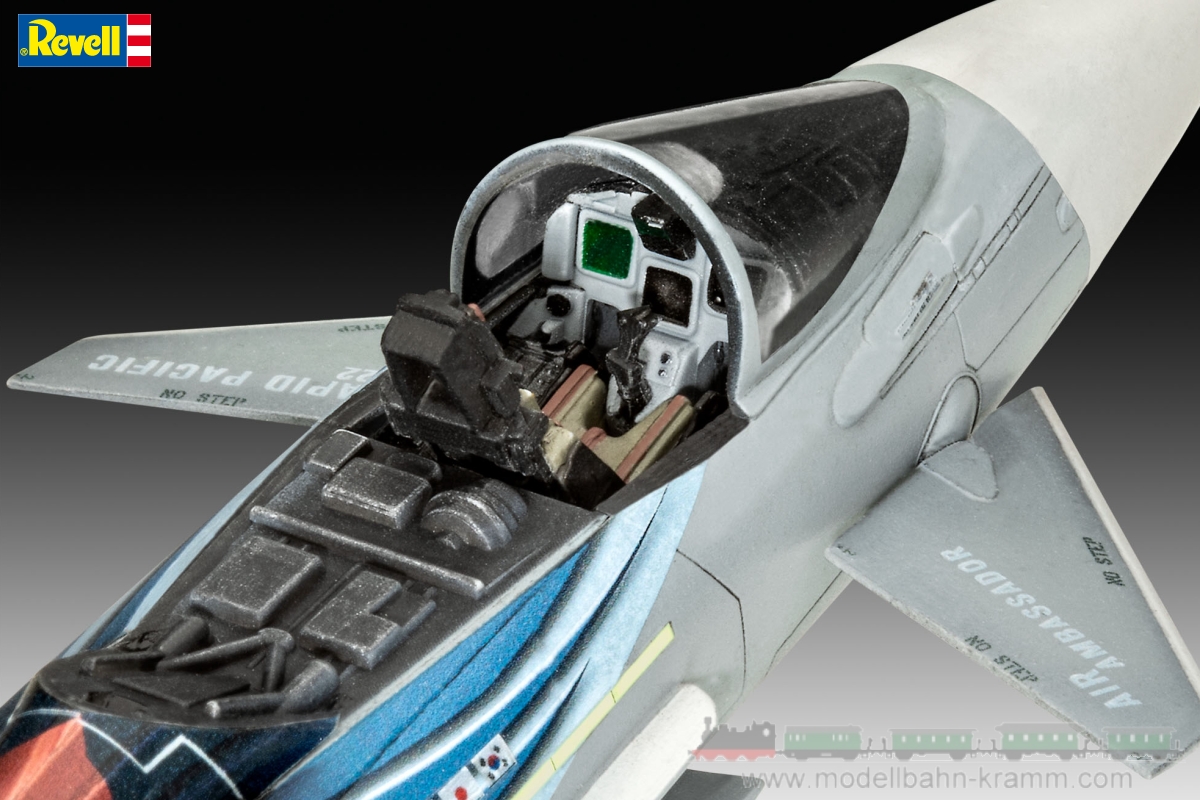 Revell 05649, EAN 4009803056494: 1:72 Geschenkset Eurofighter-Pacific Exclusive Edition