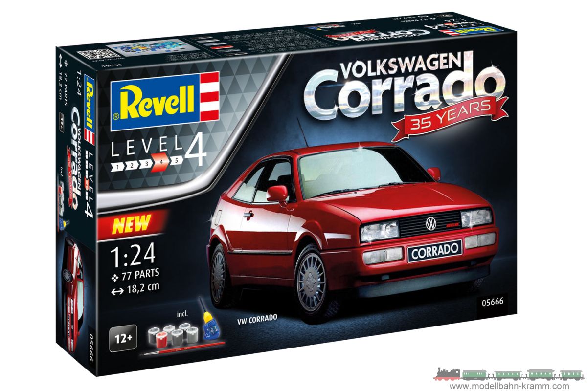 Revell 05666, EAN 4009803056661: 1:24 Geschenkset 35 Jahre VW Corrado
