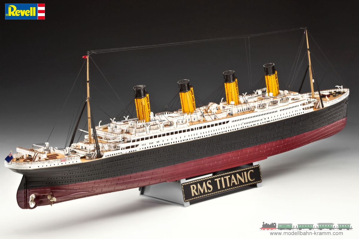Revell 05715, EAN 4009803057156: 1:400 Geschenk-Set, Bausatz 100 Jahre Titanic