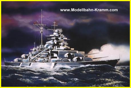 Revell 05802, EAN 4009803058023: 1:1200,Battleship Bismarck