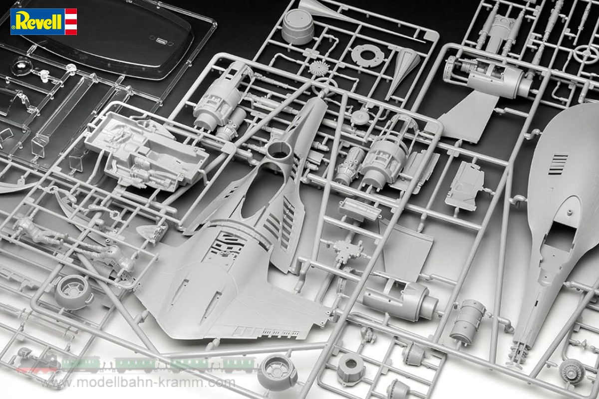 Revell 06787, EAN 4009803067872: 1:24 The Mandalorian N1 Starfighter