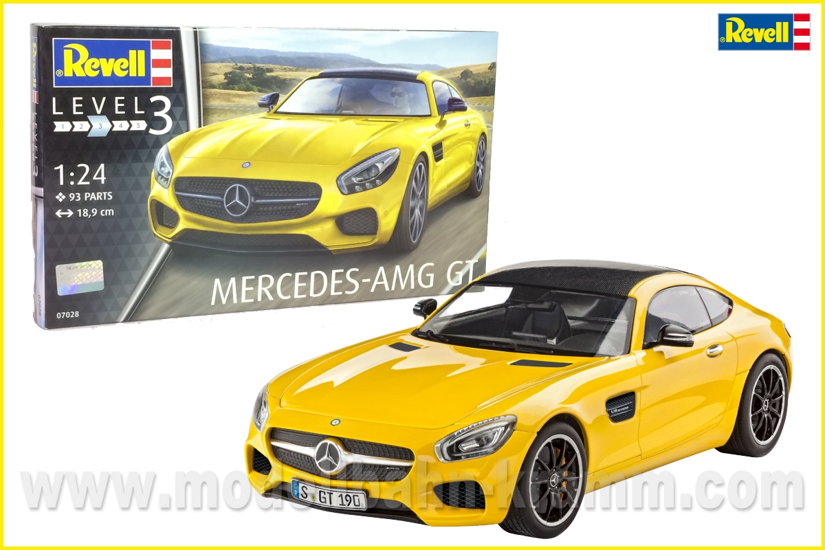 Revell 07028, EAN 4009803070285: 1:24 Mercedes AMG GT
