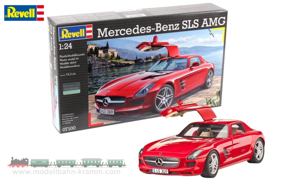Revell 07100, EAN 4009803071008: 1:24 Mercedes Benz SLS AMG