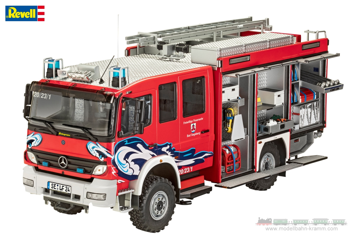 Revell 07586, EAN 4009803075860: 1:24 Bausatz Schlingmann TLF 16/25 Feuerwehr