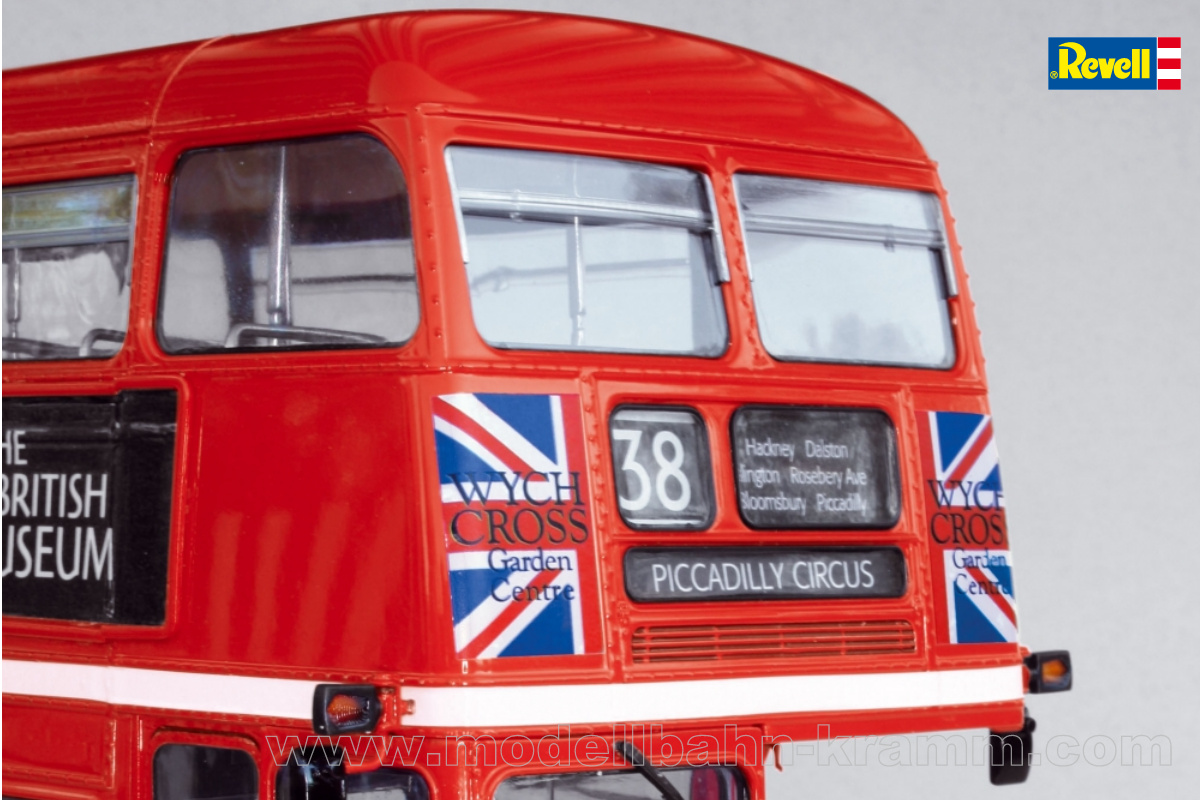 Revell 07651, EAN 4009803076515: 1:24, London Bus
