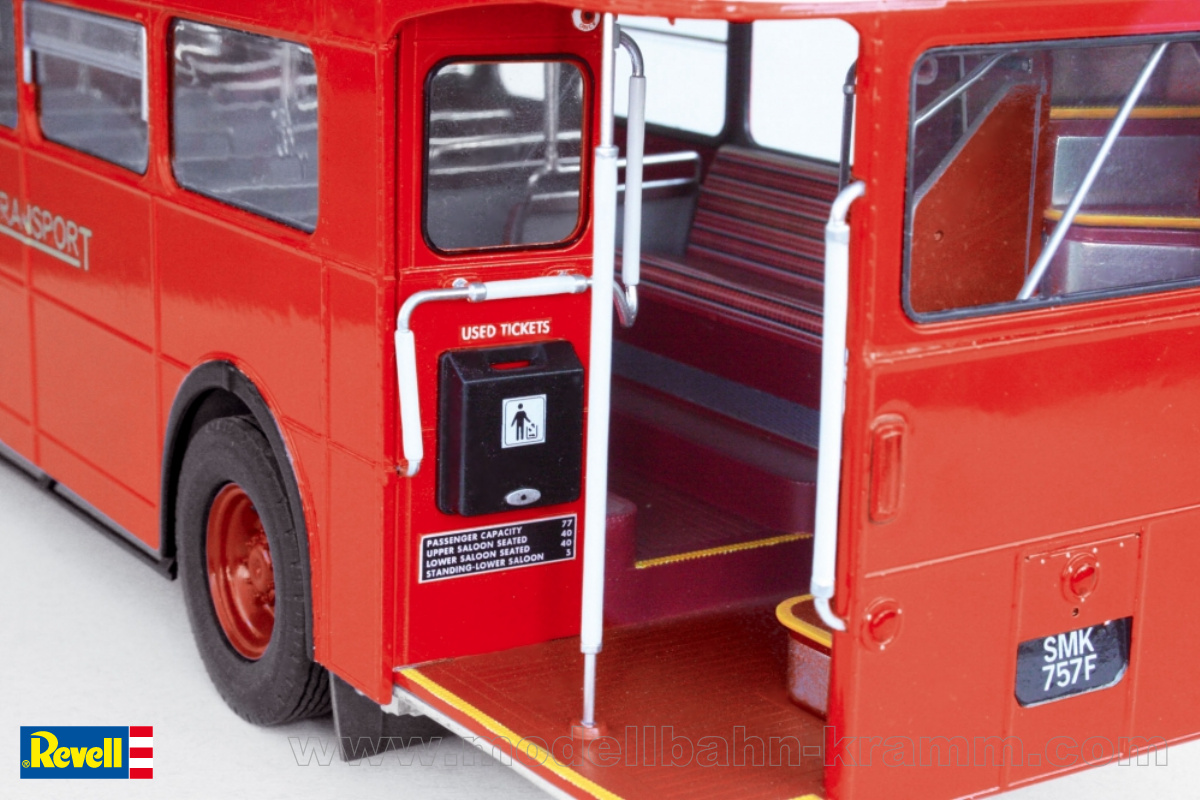 Revell 07651, EAN 4009803076515: 1:24, London Bus
