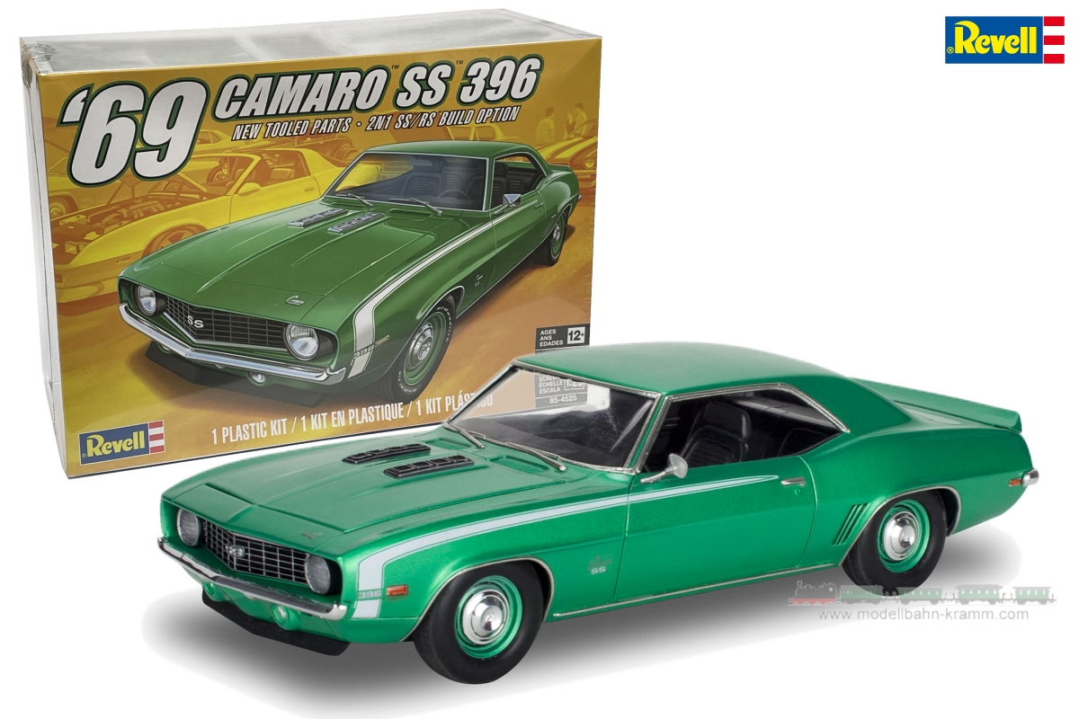 Revell 14525, EAN 31445045257: 1:25 1969 Chevy® Camaro SS 396