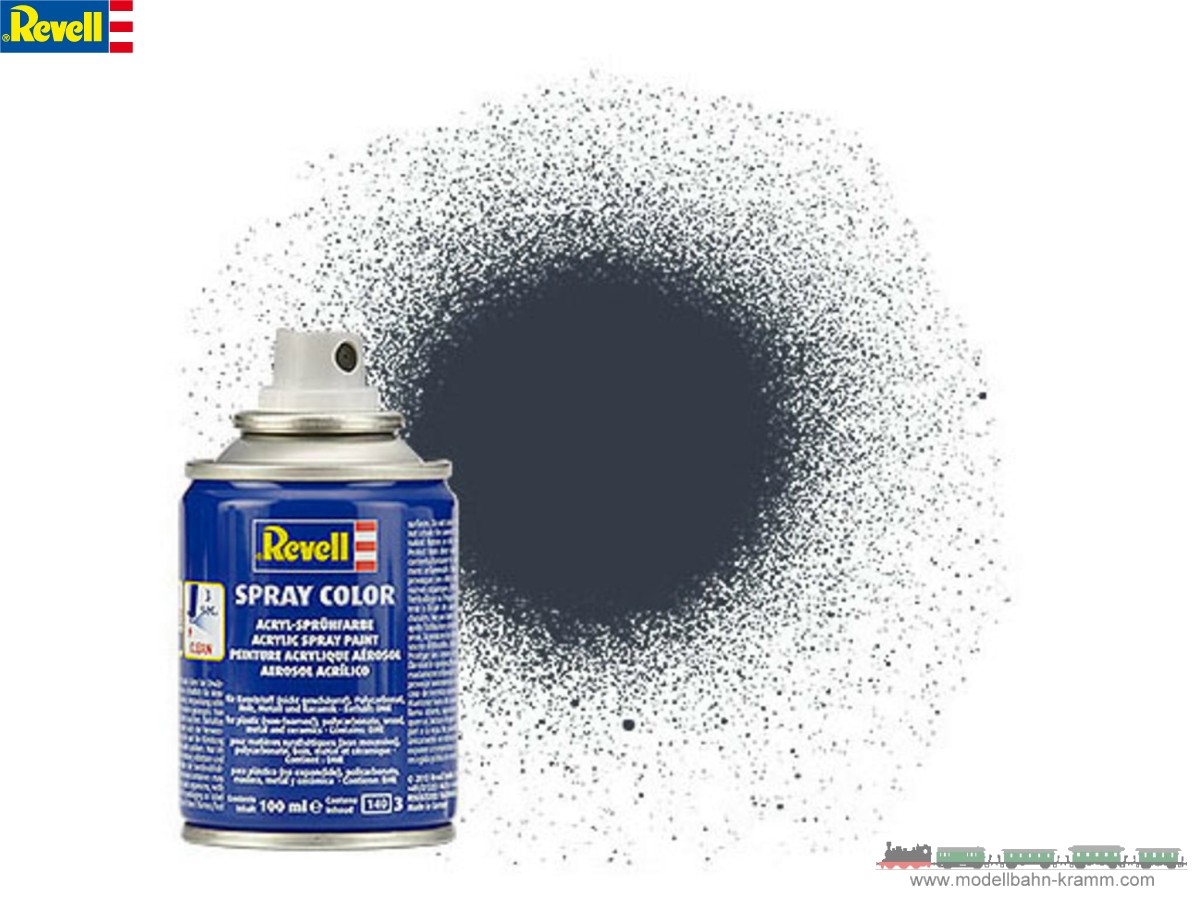 Revell 34178, EAN 4009803341781: Panzergrau matt Spray 100 ml (Acrylfarbe)