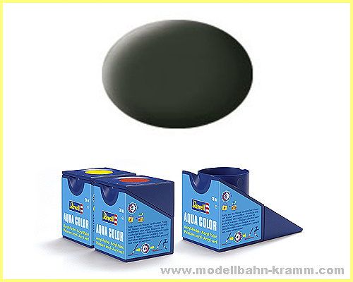 Revell 36142, EAN 4009803361420: Gelb-oliv, matt Aqua Color 18 ml