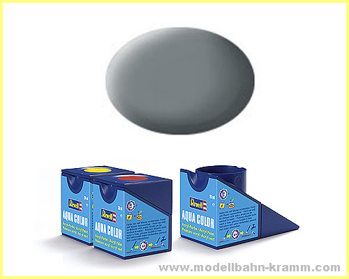 Revell 36143, EAN 4009803361437: Mittelgrau, matt USAF Aqua Color 18 ml