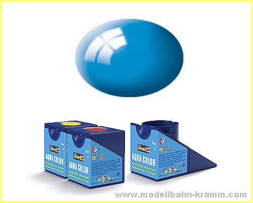 Revell 36150, EAN 4009803361505: Lichtblau, glänzend Aqua Color 18 ml