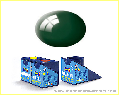 Revell 36162, EAN 4009803361628: Moosgrün, glänzend Aqua Color 18 ml