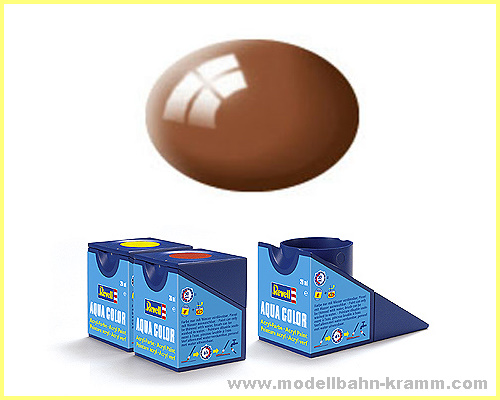 Revell 36180, EAN 4009803361802: Lehmbraun, glänzend Aqua Color 18 ml